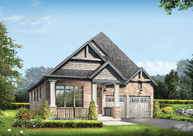 Argyle 2 bedrooms 43' new home in Whitby